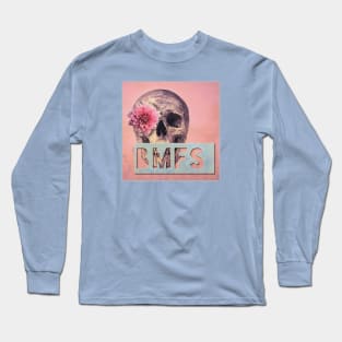 BMFS square skull design Long Sleeve T-Shirt